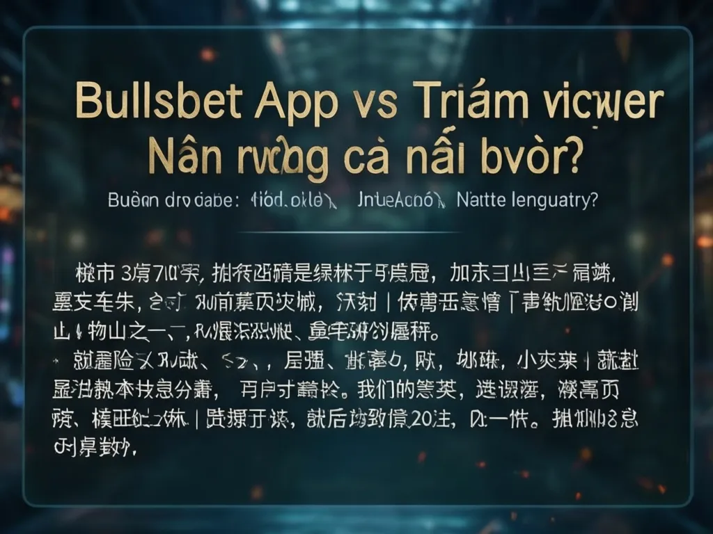 So sánh app và web Bullsbet